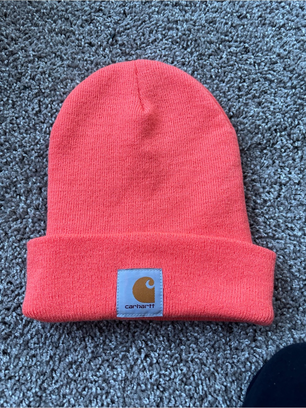 Carhartt Orange Knit Beanie